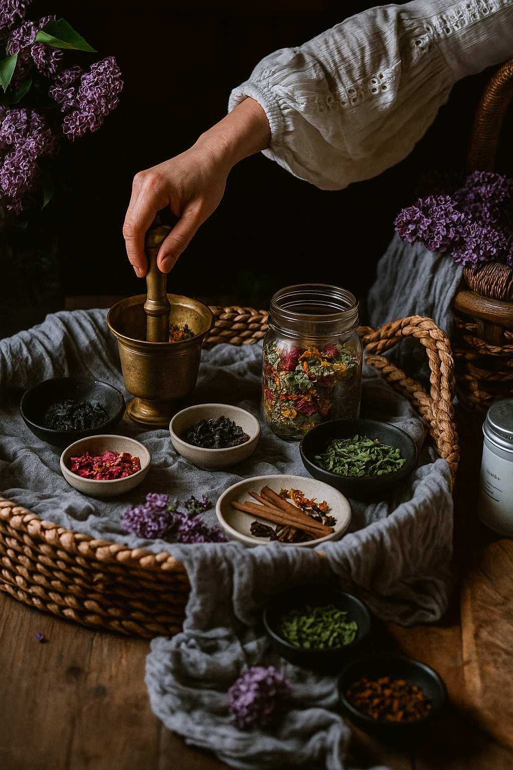 Incienso herbal para el amor - Susurro de rosa
