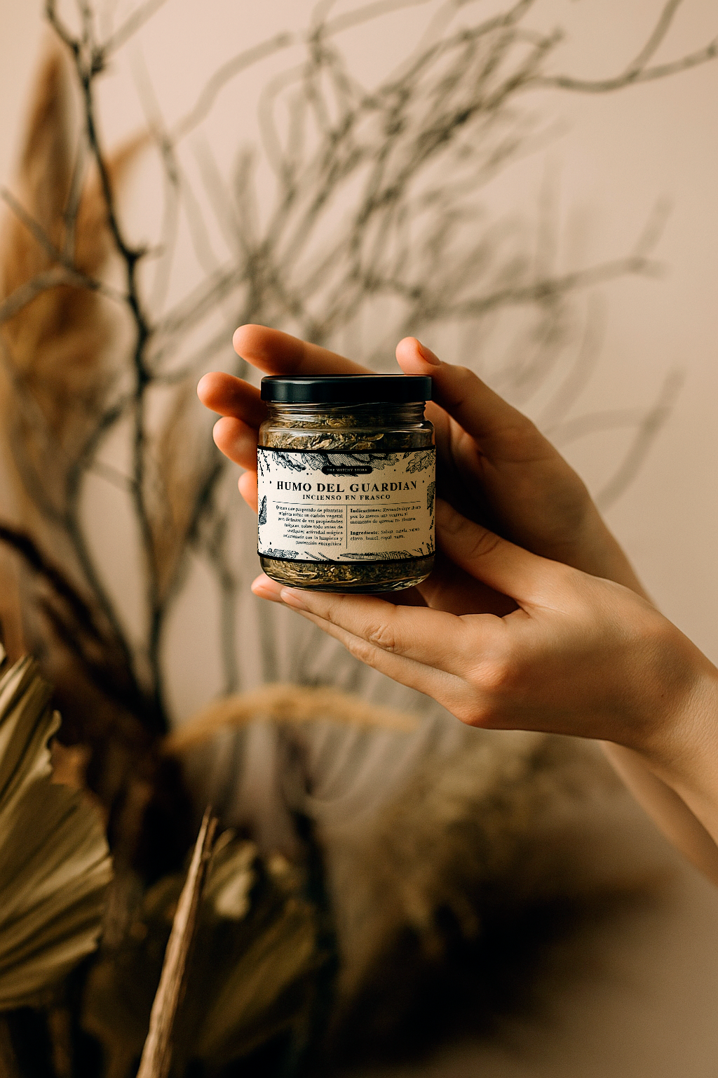 Incienso herbal de limpieza y protección energética - Humo del guardián