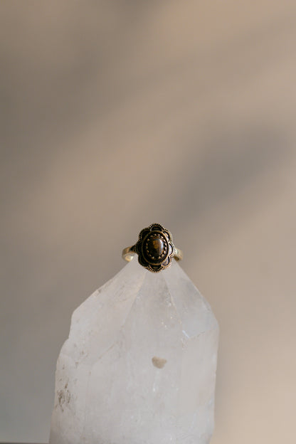 Anillo de ojo de tigre - Joyería mágica